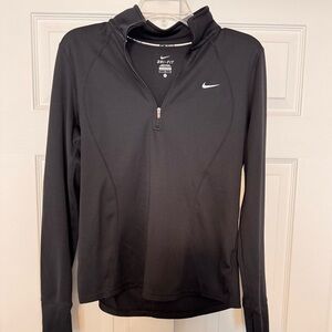 Nike Women's Black Dri-FIT Long Sleeve Tee